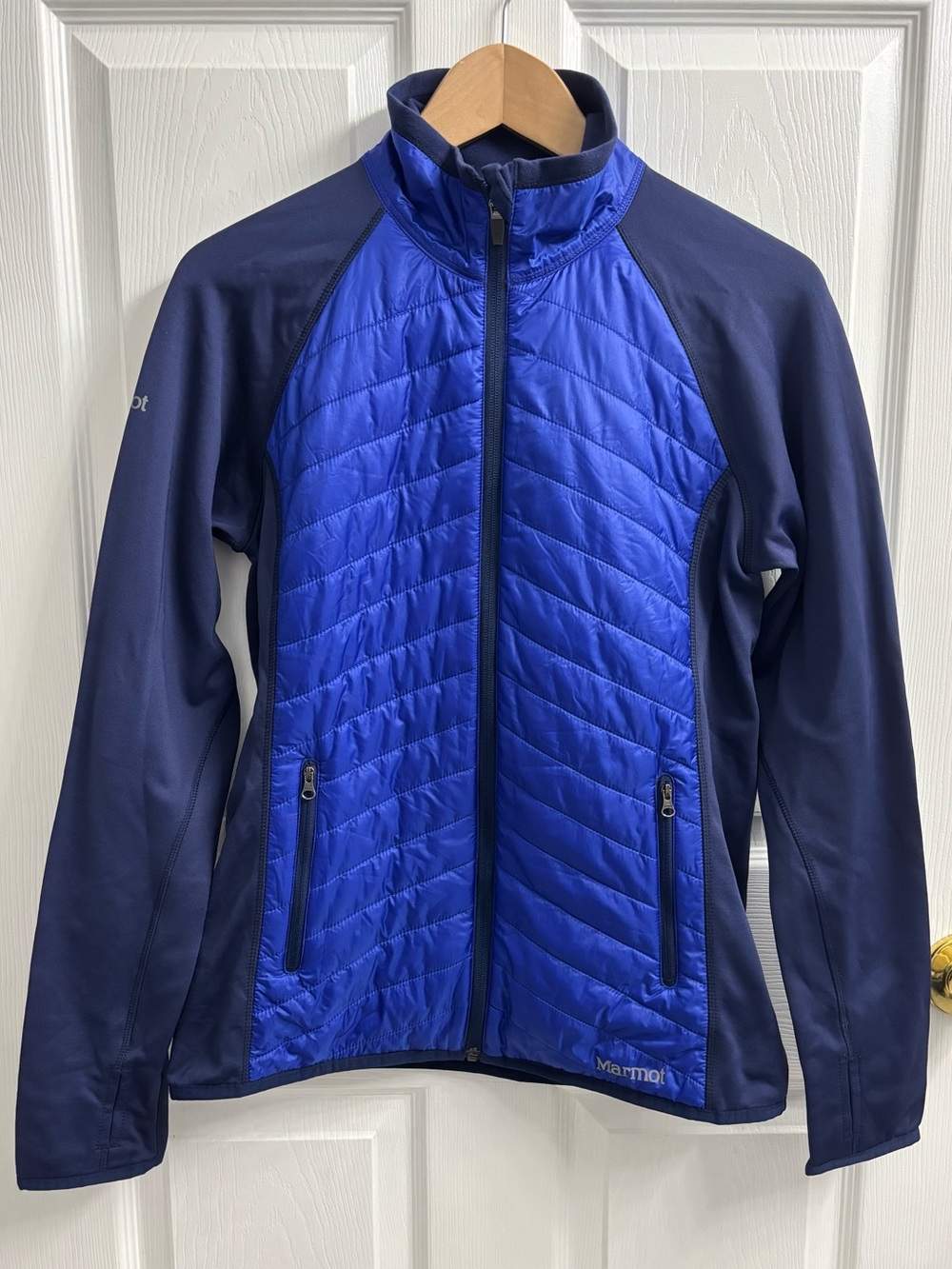 Marmot Women’s Variant Jacket Blue Medium Insulated Outdoor Gorpcore Hiking